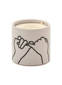 IM0502EU Impressions Ceramic Candle 163g - White - Pinky Promise - Wild Fig and Cedar свещ
